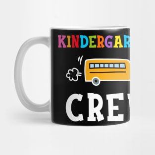 Kindergarten Crew Shirt Back to School Teacher Gifts Mug